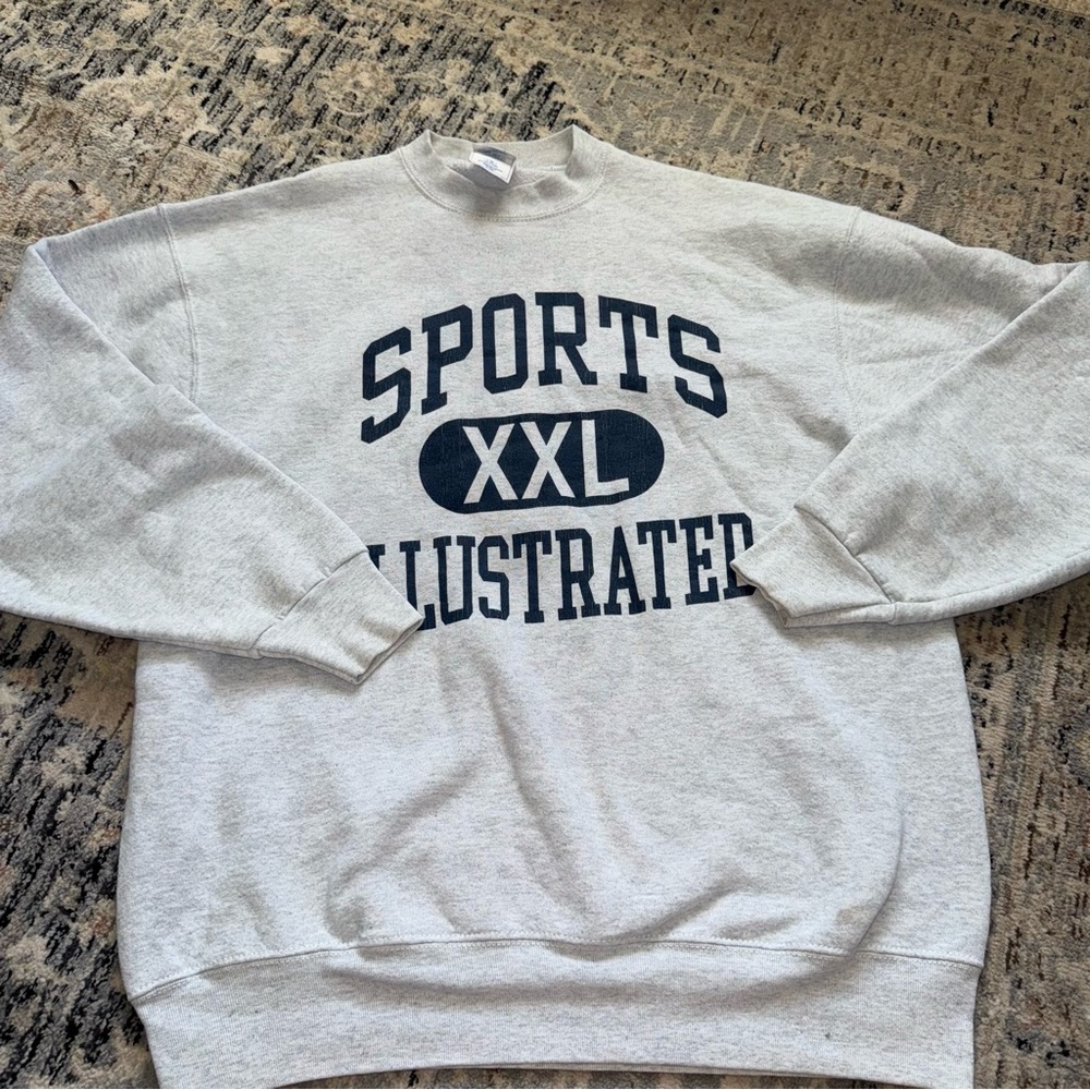 Sports Illustrated Swim Gray Crewneck Sweater
